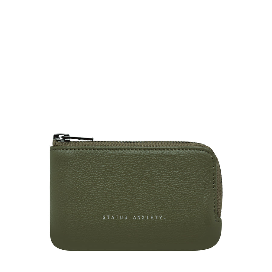 Status Anxiety II LEFT BEHIND wallet - khaki