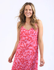 Elm Lifestyle II SUNSET Hour Printed DRESS - sunset print