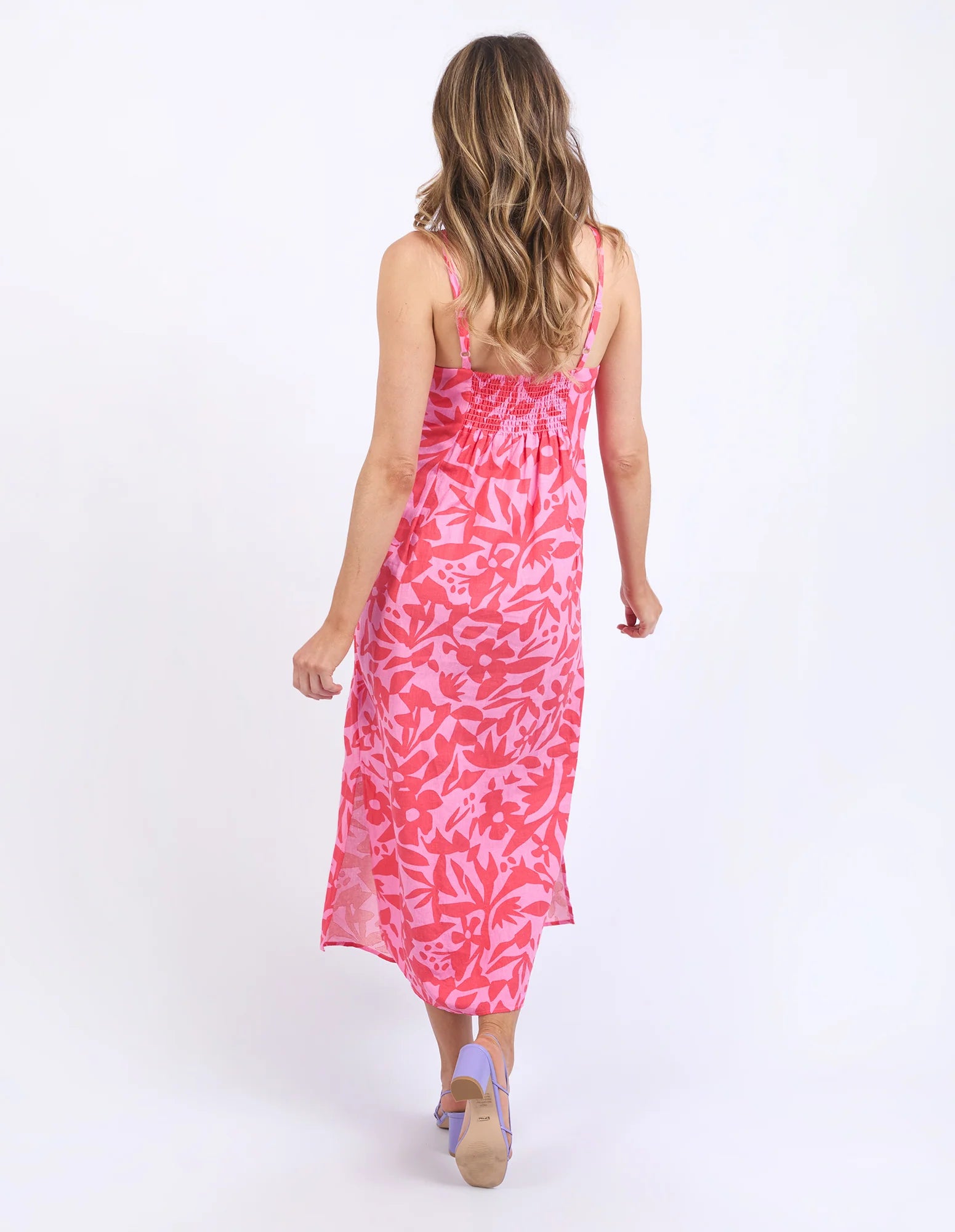 Elm Lifestyle II SUNSET Hour Printed DRESS - sunset print