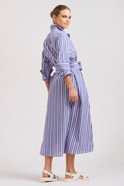 Shirty II LUNA Oversized Shirtdress - stripe