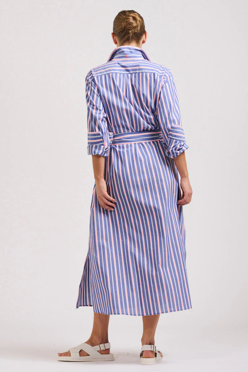 Shirty II LUNA Oversized Shirtdress - stripe