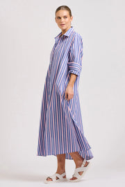 Shirty II LUNA Oversized Shirtdress - stripe