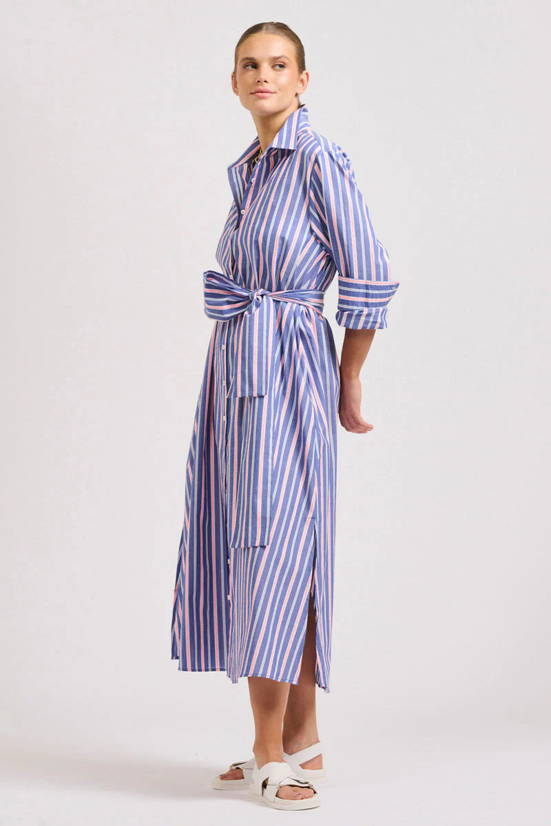 Shirty II LUNA Oversized Shirtdress - stripe