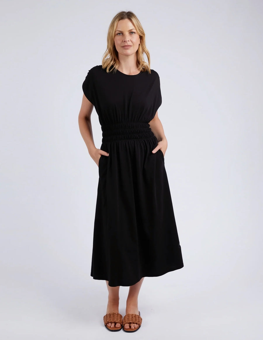 Elm II NELLE Midi Dress - black