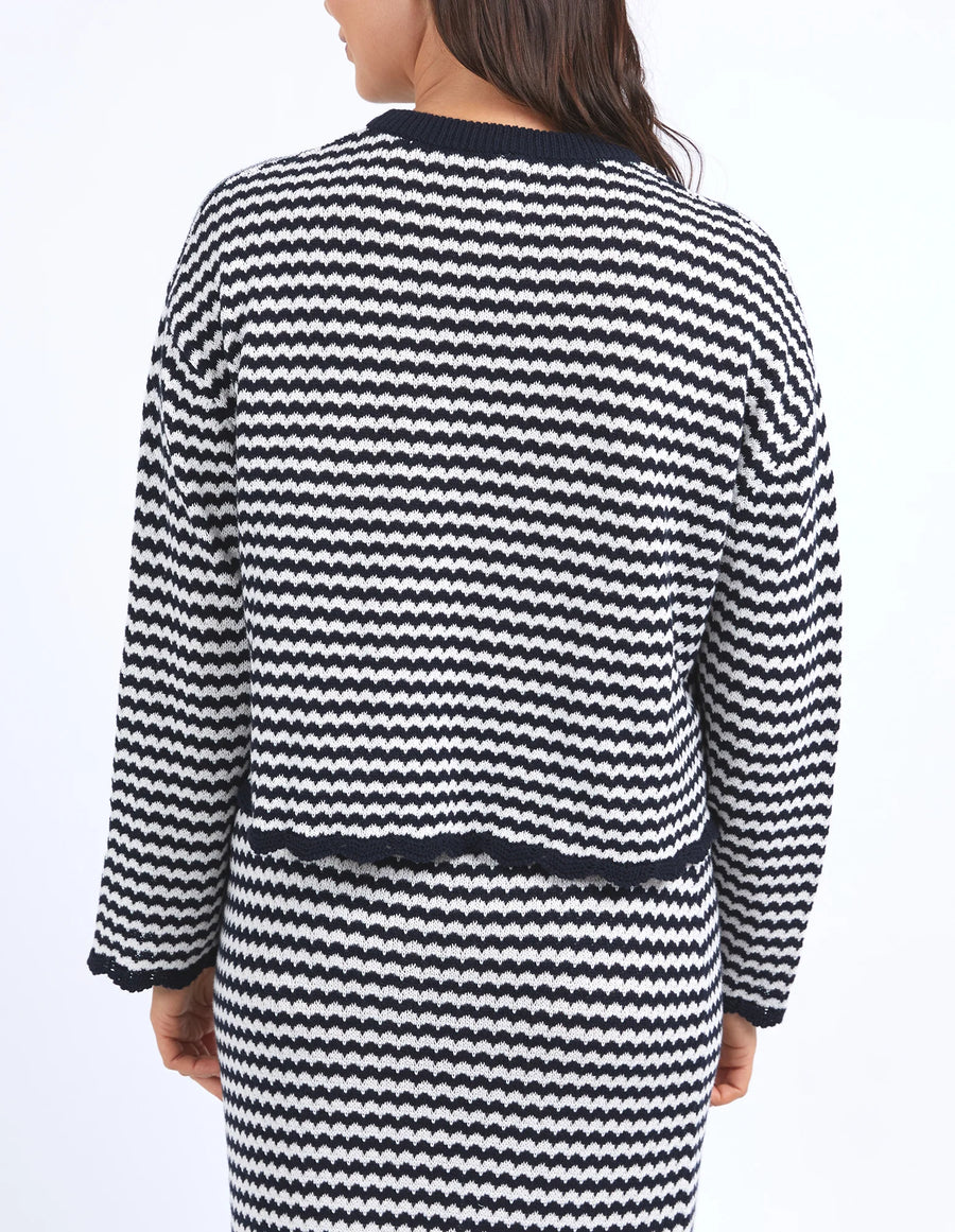 Elm Lifestyle II ROSIE Stripe Knit