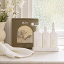 The Retreat Kitchen Trio & Towel Set - Lemon Myrtle & Honeydew