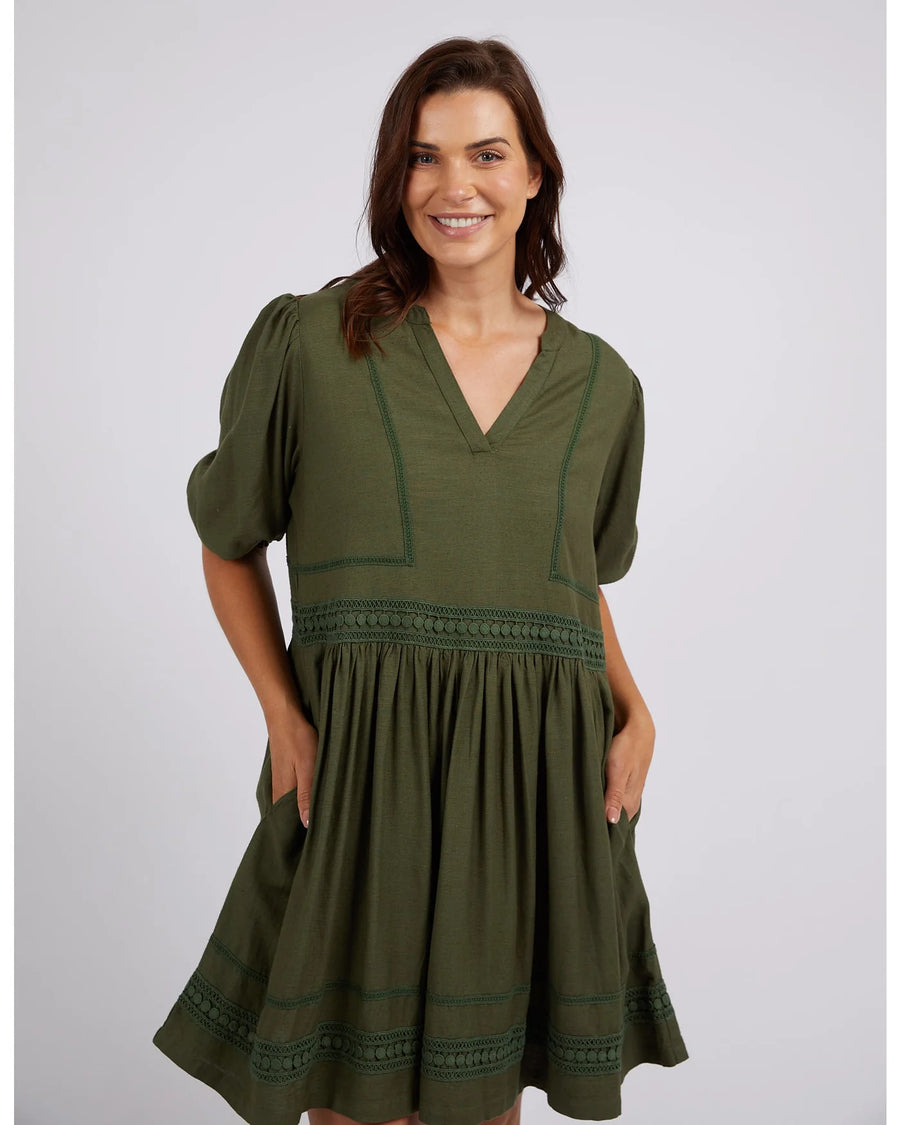 Elm Lifestyle II MARKET Dress - clover