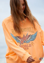 Hammill & Co II VINTAGE ROCK & ROLL Sweater - orange