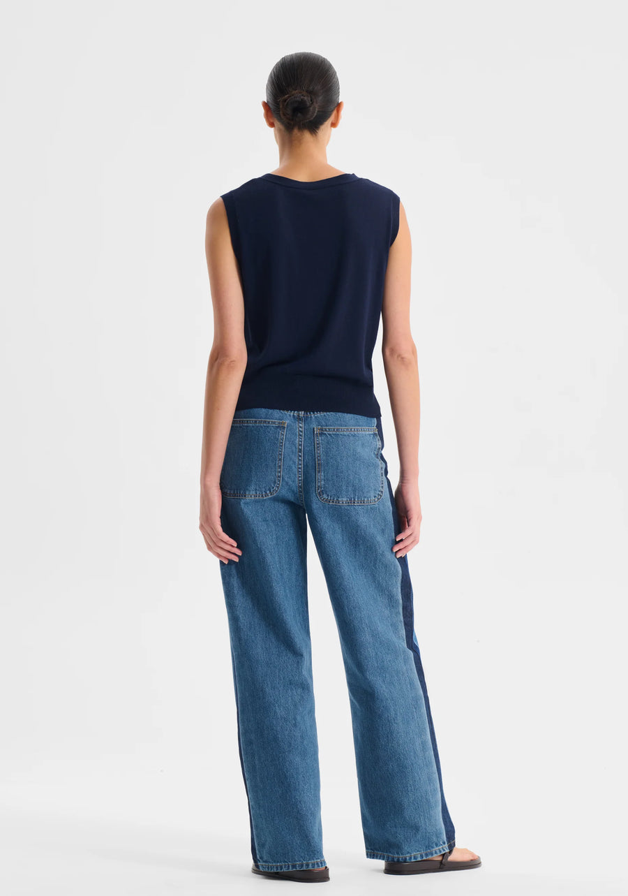 Morrison II RHYAN Knit Vest - navy