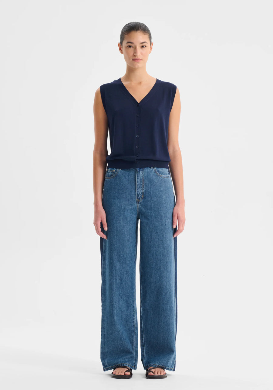 Morrison II RHYAN Knit Vest - navy
