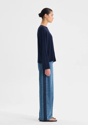 Morrison II RHYAN Knit Pullover - navy
