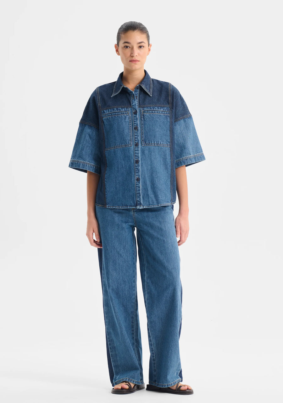 Morrison II DEXTER Denim Shirt - indigo