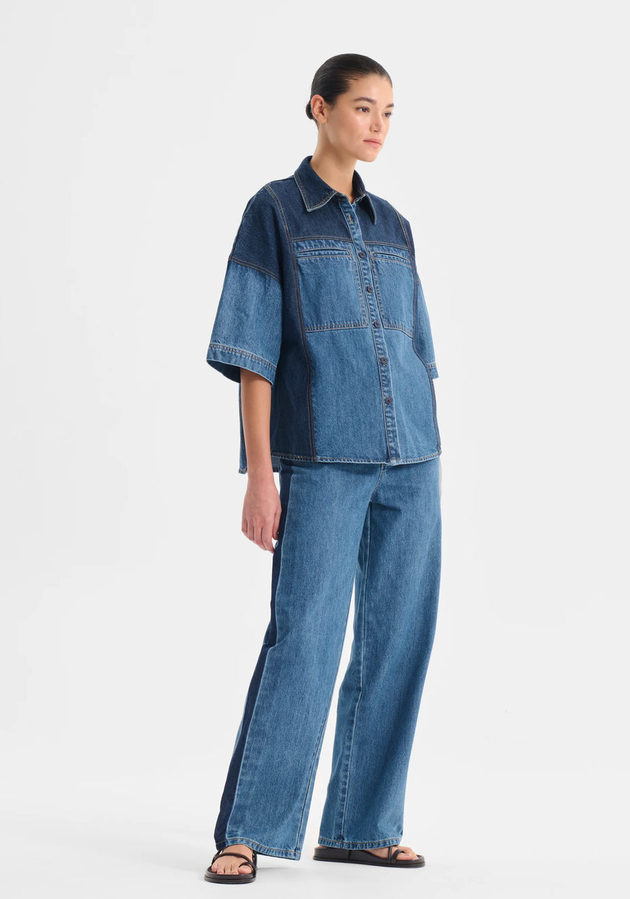 Morrison II DEXTER Denim Shirt - indigo