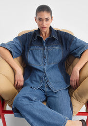 Morrison II DEXTER Denim Shirt - indigo