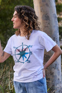 Reflections Lost Tee - White