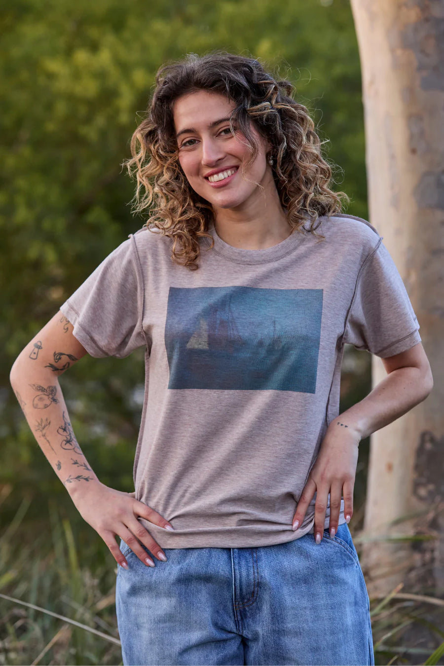 Circular by M.A.D II REFLECTION tee - BF