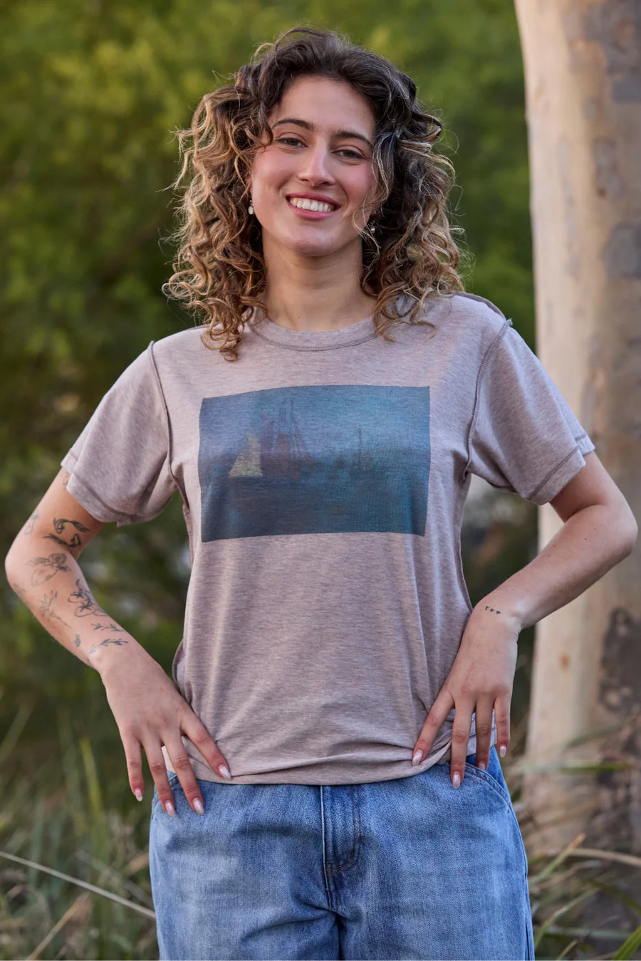 Circular by M.A.D II REFLECTION tee - BF