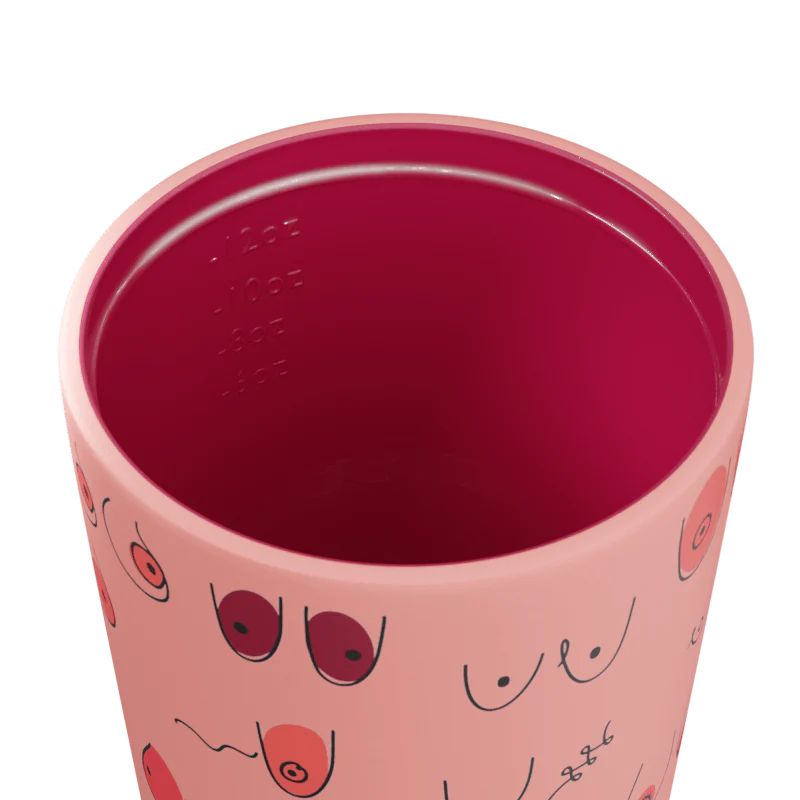 Fressko II CAMINO 12oz THE BOOBIE CUP - limited edition for Breast Cancer Foundation