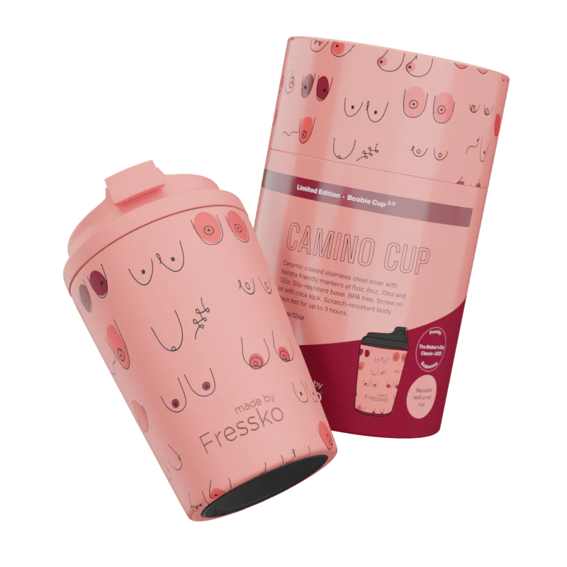 Fressko II CAMINO 12oz THE BOOBIE CUP - limited edition for Breast Cancer Foundation
