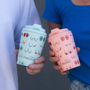 Fressko II CAMINO 12oz THE BOOBIE CUP - limited edition for Breast Cancer Foundation