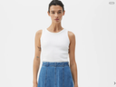 Cassie Tank White