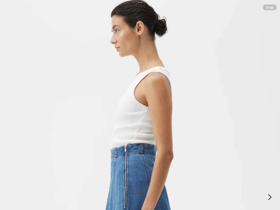 Morrison II CASSIE TANK White