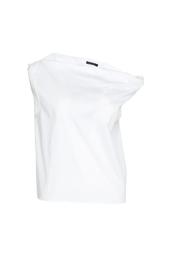 Lounge the Label II MAJORCA off the shoulder Top - white