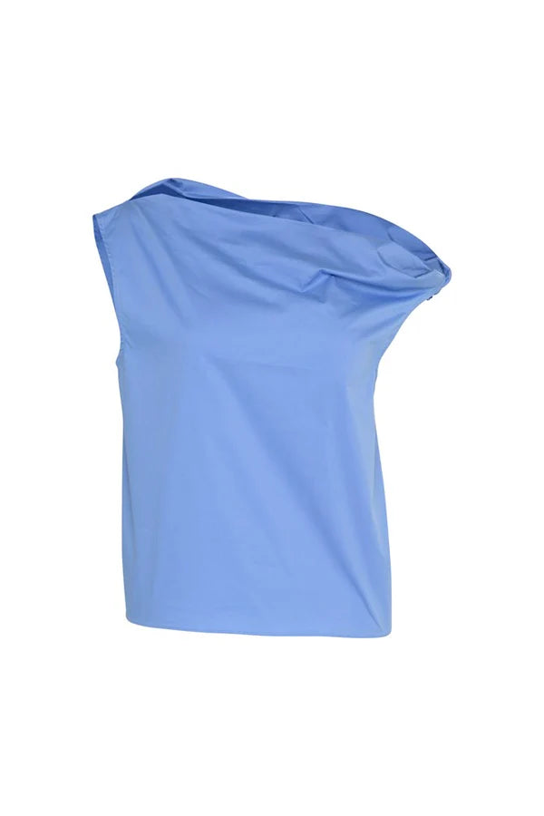 Lounge the Label II MAJORCA Off the Shoulder Top - mineral blue
