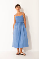 Mykonos Dress - Mineral Blue