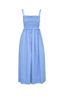 Mykonos Dress - Mineral Blue