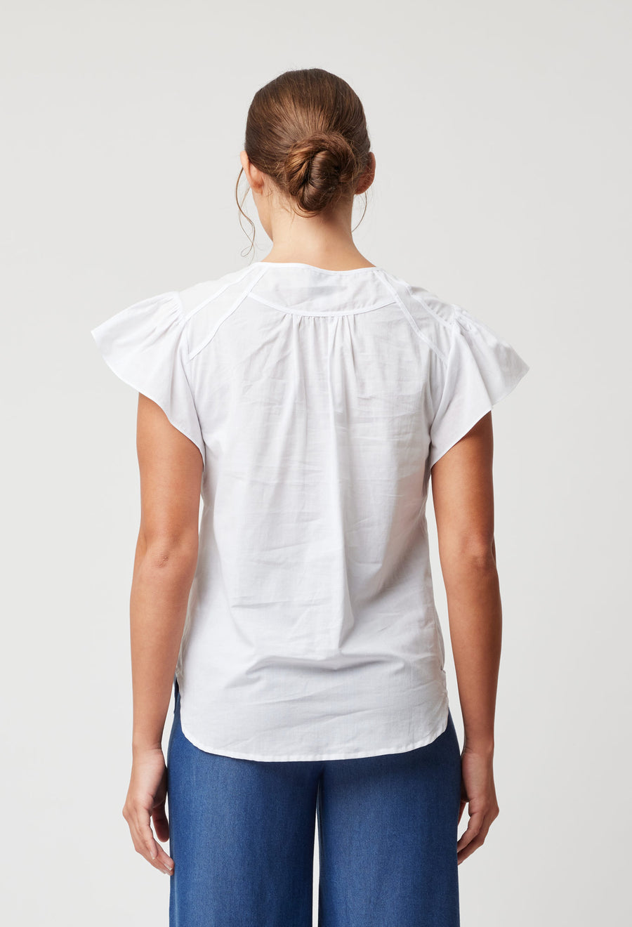 Oncewas II SCALA Embroidered Cotton Shirt/Top
