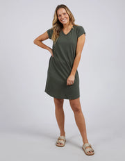 Foxwood II MANLY VEE Dress - khaki