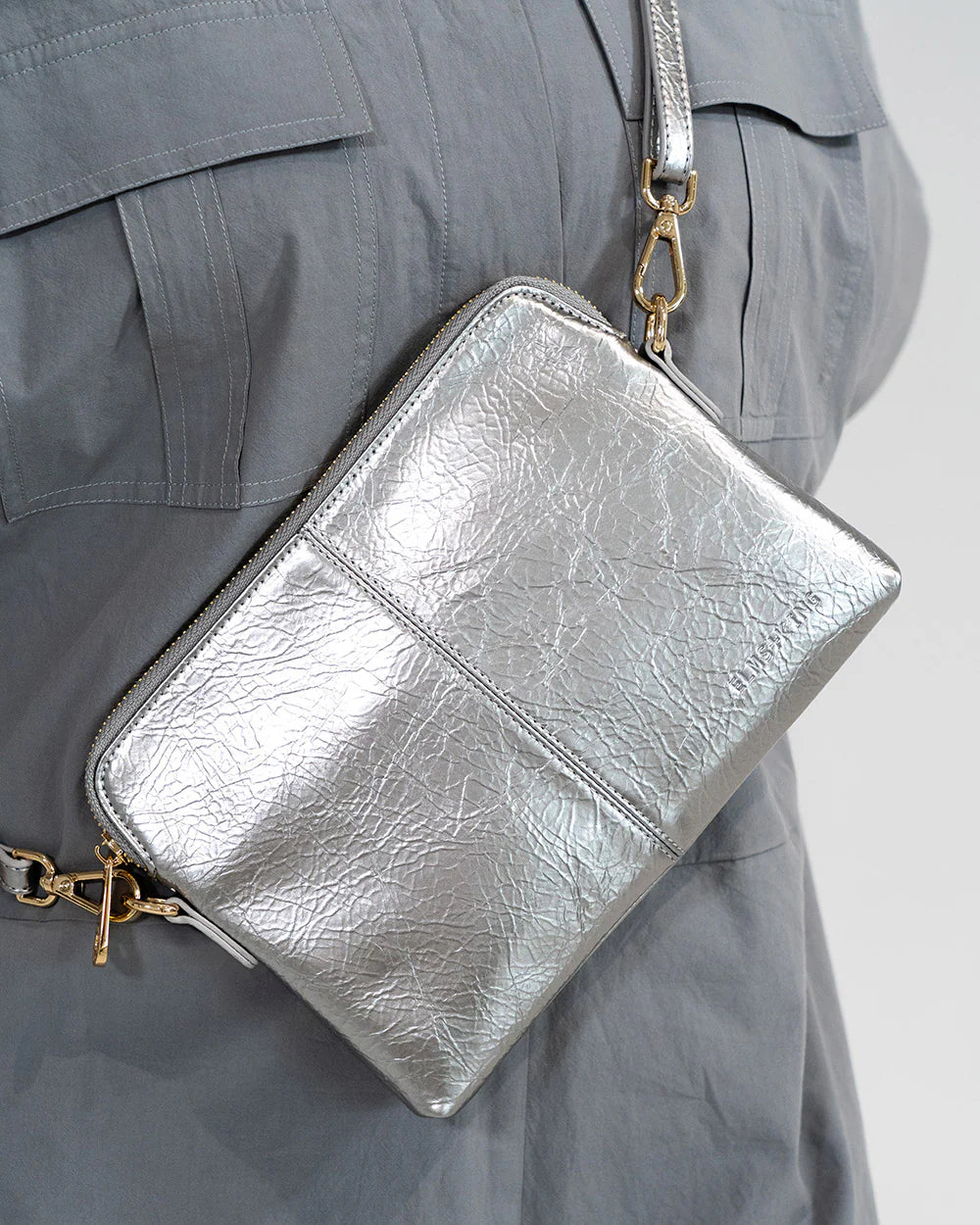 Elms & King II BOWERY Wallet - Titanium Crinkle