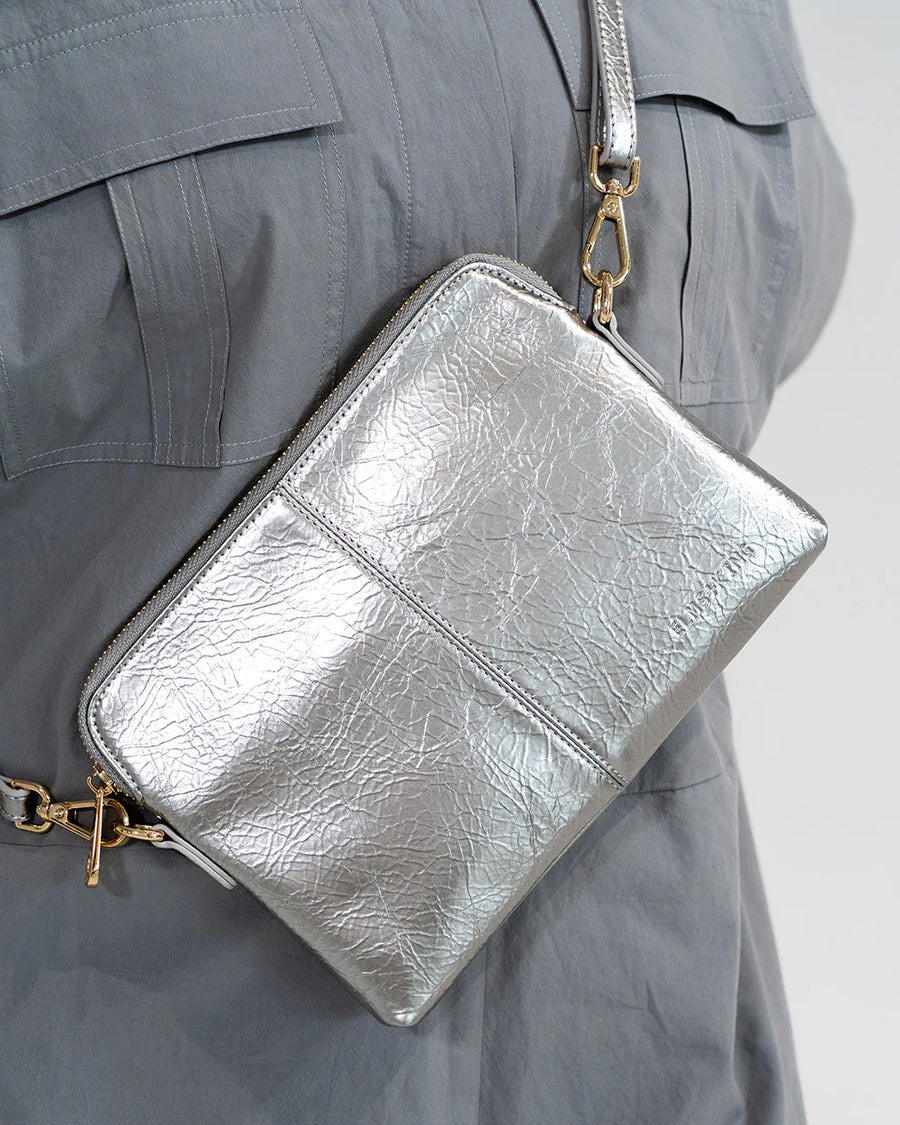 Elms & King II BOWERY Wallet - Titanium Crinkle