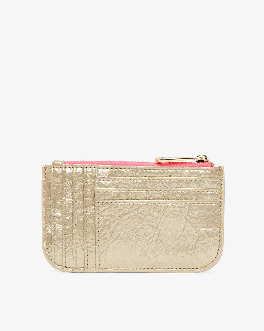 ELMS&KING II EK Centro Wallet - Light Gold Crinkle