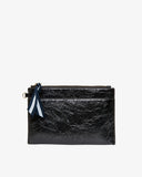 New York Purse - Charcoal Crinkle