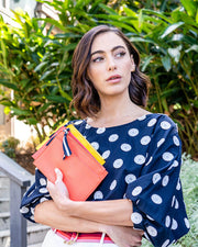 Elms & King II NEW YORK Purse - flamingo