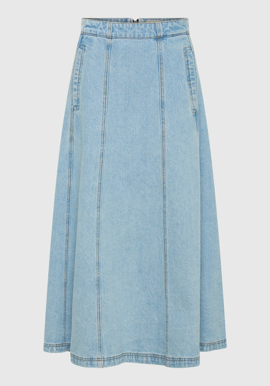 Morrison II HUDSON Denim Skirt - blue
