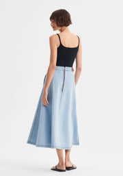 Morrison II HUDSON Denim Skirt - blue