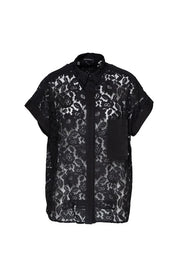 Lounge the Label II ZERMAT Lace Shirt - black