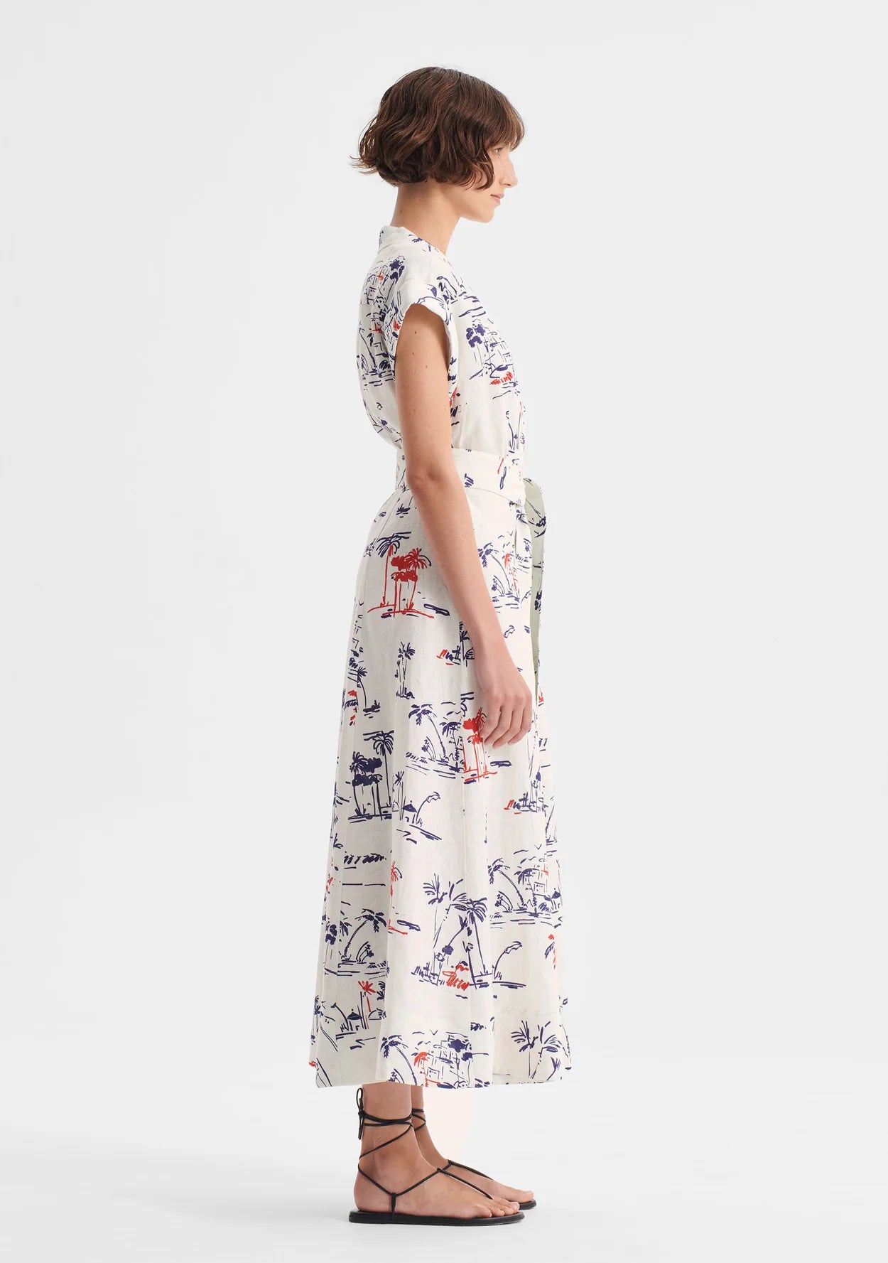 Morrison II CAPRI Linen Shirt Dress