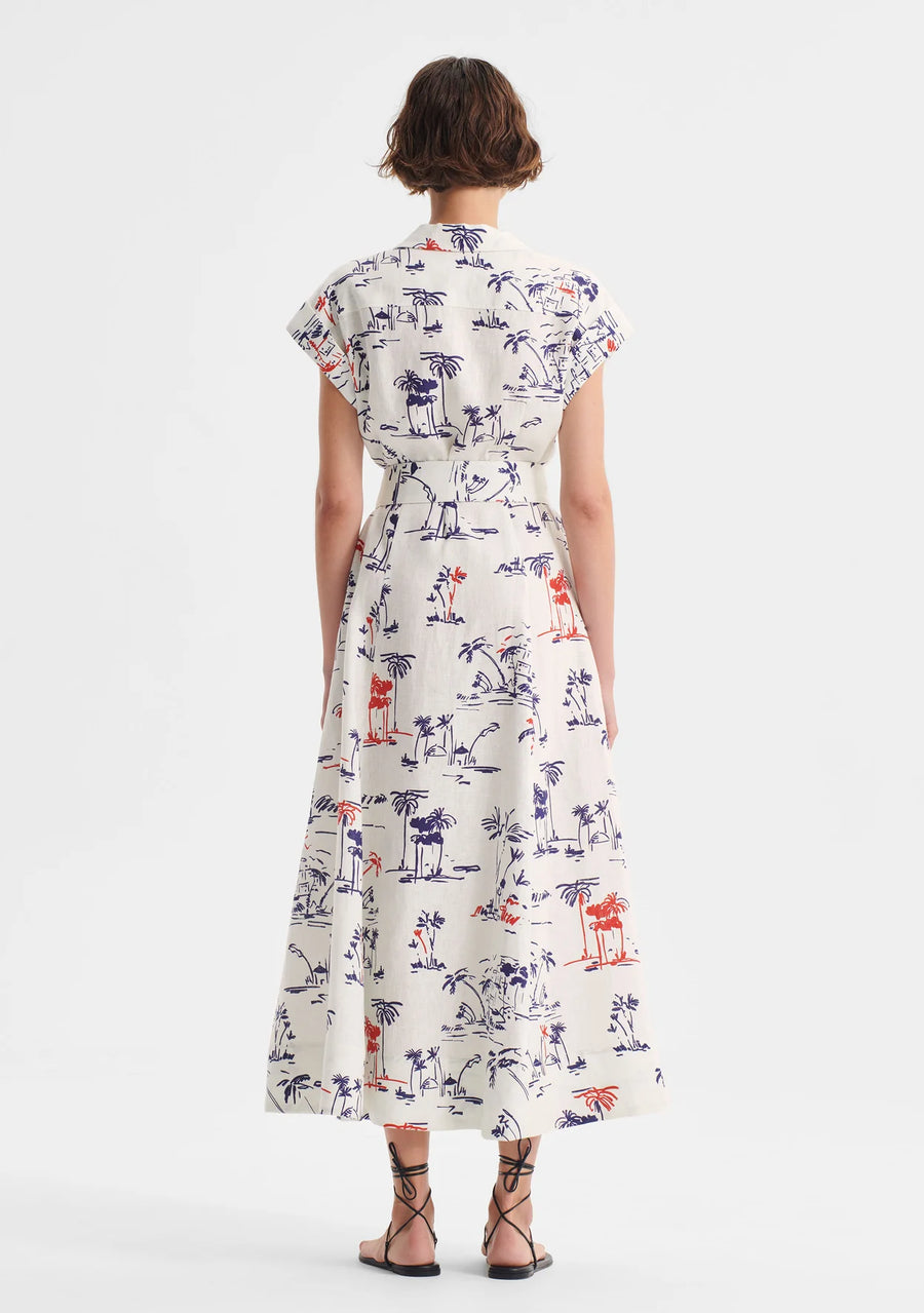 Morrison II CAPRI Linen Shirt Dress