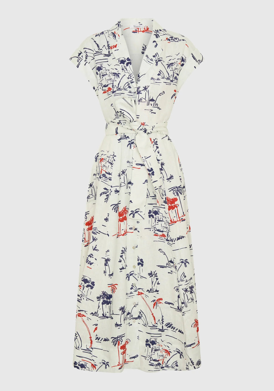 Morrison II CAPRI Linen Shirt Dress