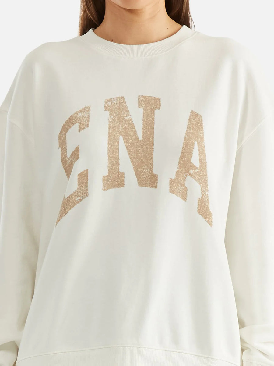 ENA Pelly II LILLY Oversized Sweater College - White