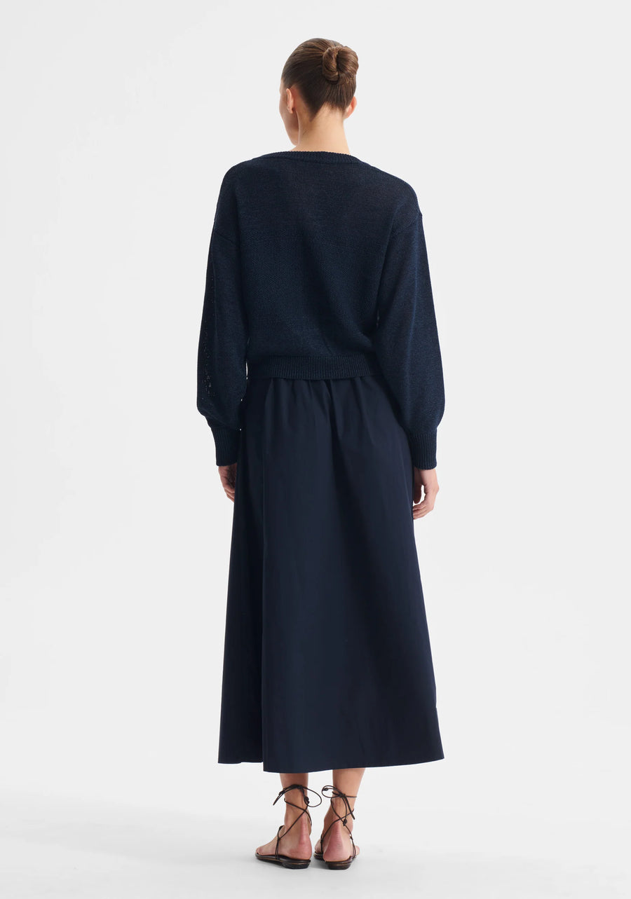 Morrison II MARLI KNIT CARDIGAN - Navy