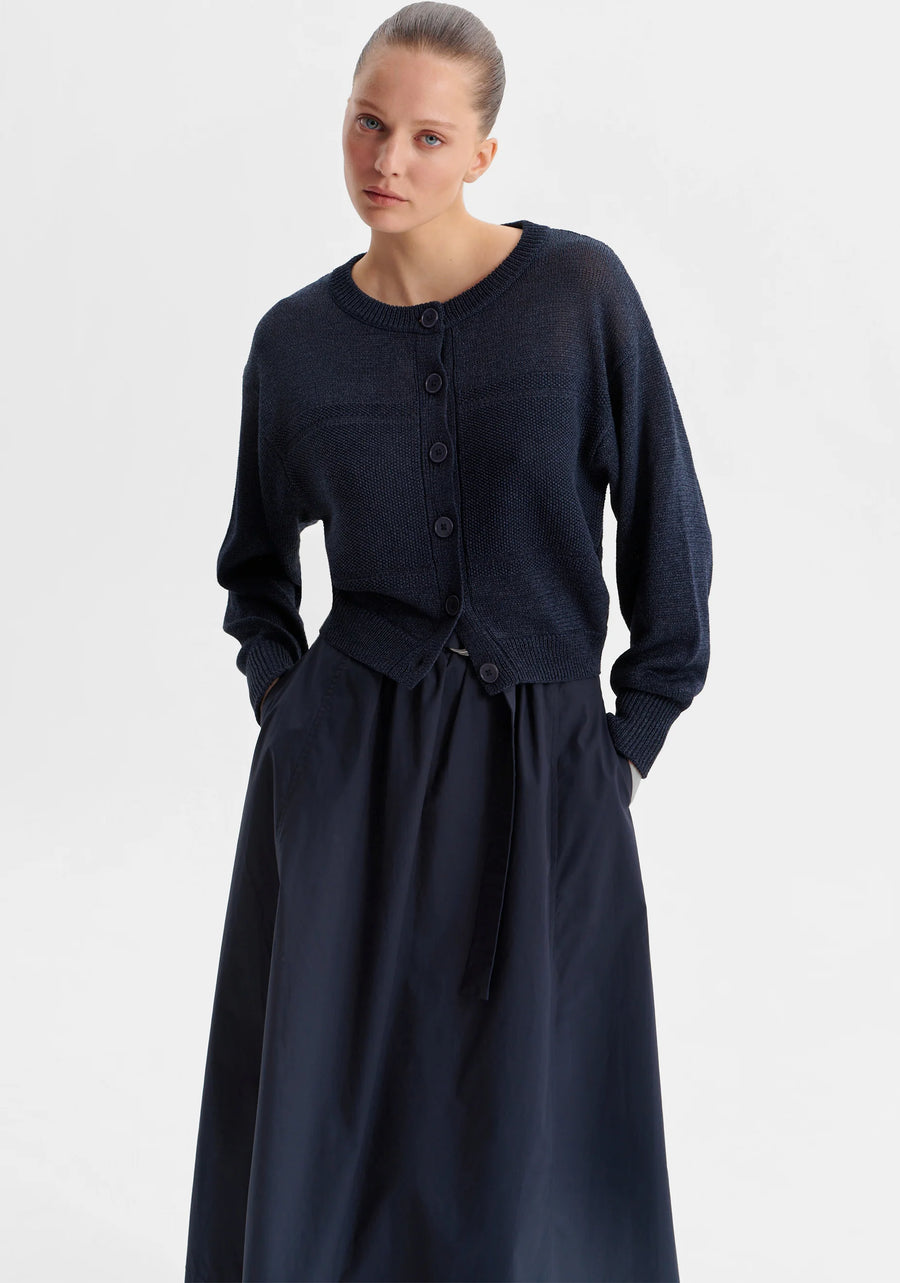 Morrison II MARLI KNIT CARDIGAN - Navy