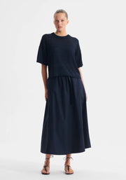 Morrison II MARLI KNIT TEE - Navy