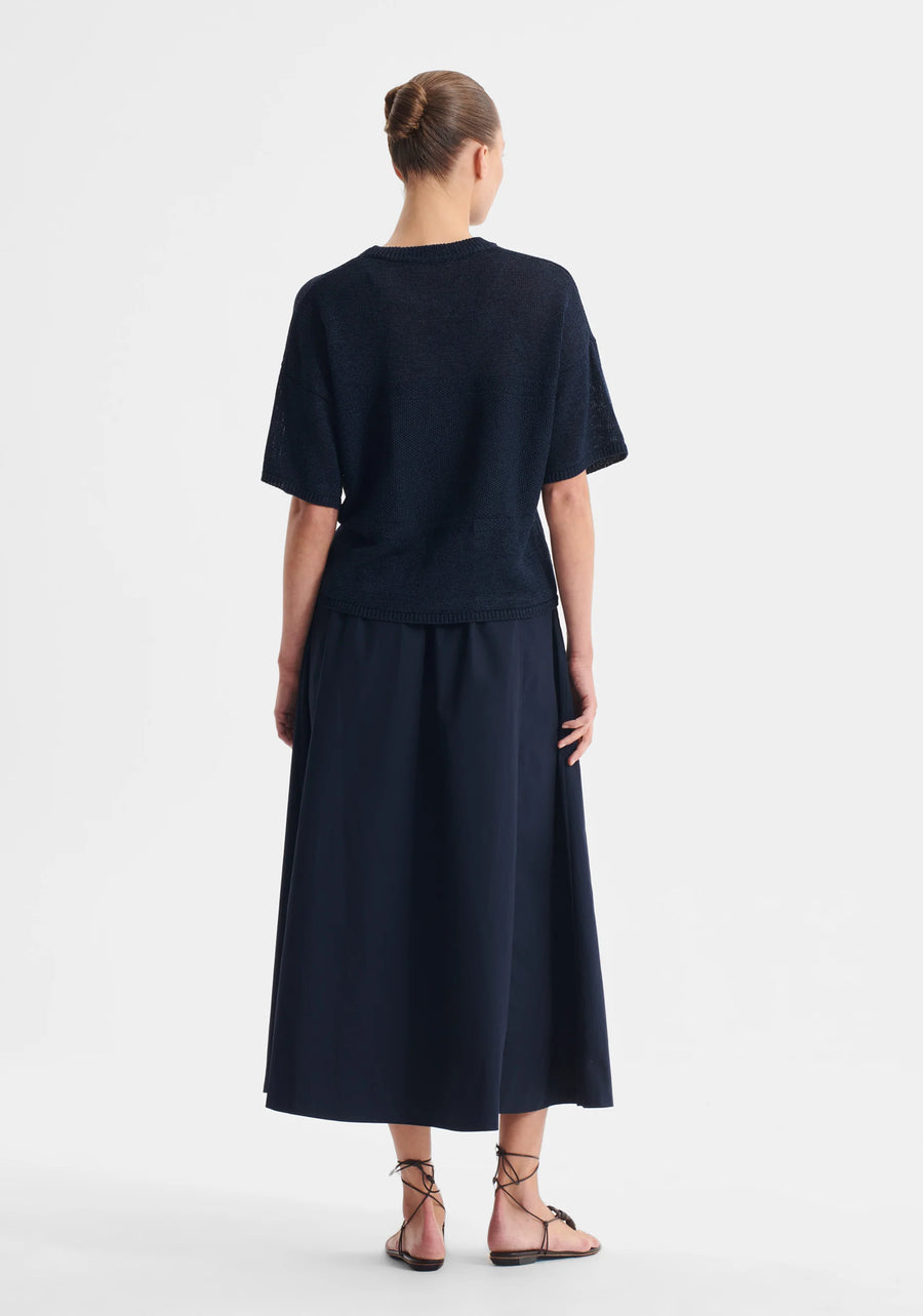 Morrison II MARLI KNIT TEE - Navy