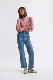 Kireina II SABRINA PANT - 70s Blue
