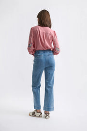 Kireina II SABRINA PANT - 70s Blue